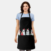 Weihnachtslicht Niedlich Ghost Xmas Boo Schürze (Getragen)