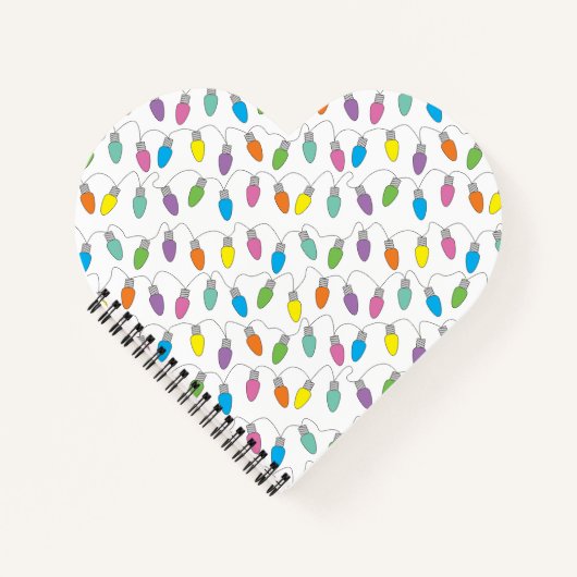 Weihnachtslicht Notizblock (Vorderseite)