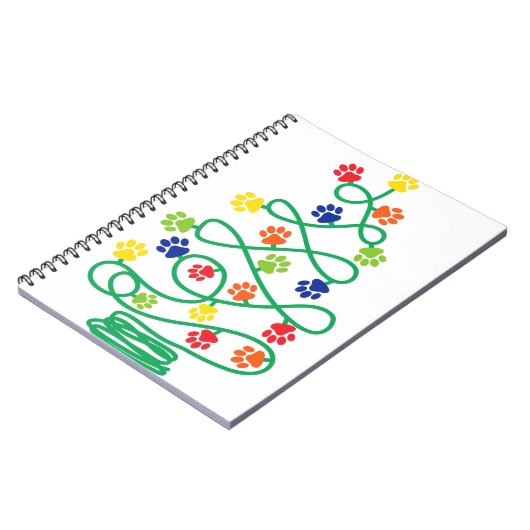 Weihnachtslicht Notizblock (Linke Seite)