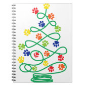 Weihnachtslicht Notizblock (Vorderseite)