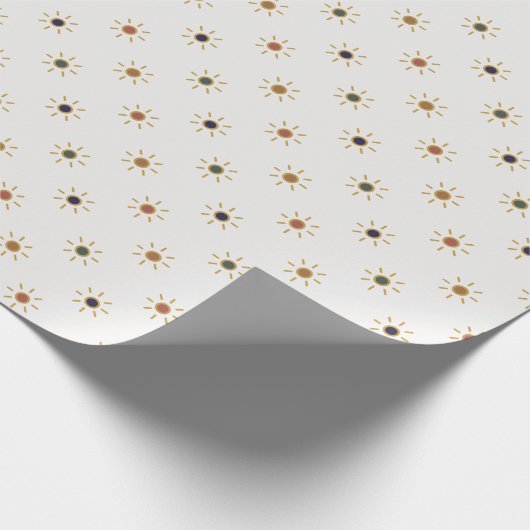 Weihnachtslicht-Packpapier Geschenkpapier (Ecke)