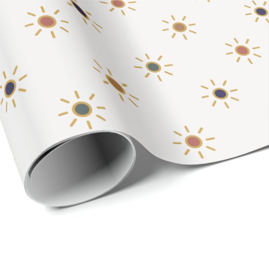 Weihnachtslicht-Packpapier Geschenkpapier (Rolleneckpunkt)