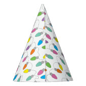 Weihnachtslicht Partyhütchen (Rückseite)