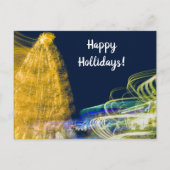 Weihnachtslicht Postkarte (Vorderseite)