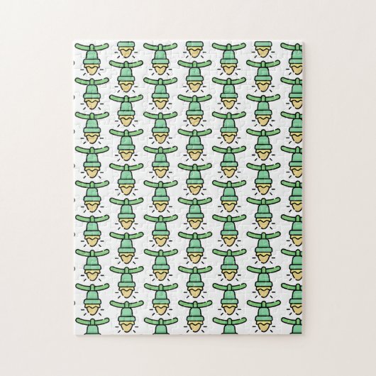 Weihnachtslicht Puzzle (Vertikal)