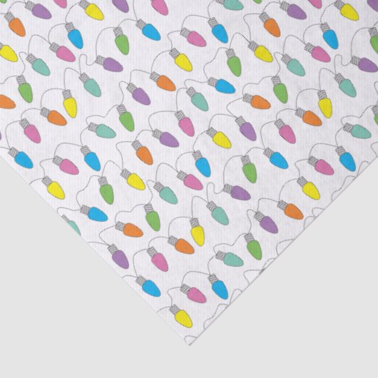 Weihnachtslicht Seidenpapier (Detail)