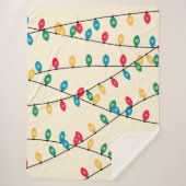 Weihnachtslicht Sherpadecke (Vorderseite)