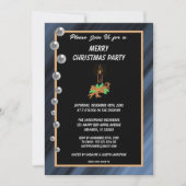 Weihnachtslicht & Silbermarmelade Weihnachten Einladung (Vorderseite)