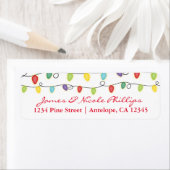 Weihnachtslicht Spaß Weihnachtskarte Adressenaufkl (Insitu)