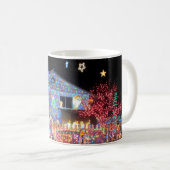 Weihnachtslicht-Tasse Kaffeetasse (VorderseiteRechts)