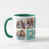 Weihnachtslicht und Liebe - Mama FotoCollage Tasse (Links)