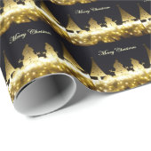 Weihnachtslicht-und -Schneemann-Packpapier Geschenkpapier (Rolleneckpunkt)