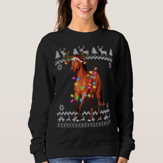 Weihnachtslicht Weihnachten Weihnachten Weihnachts Sweatshirt (Vorderseite)