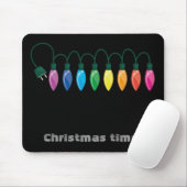 Weihnachtslicht, Weihnachtszeit! Mousepad (Mit Mouse)