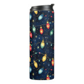 Weihnachtslichtdesign mit Twinkling-Glanz Thermosbecher (Nach links gedreht)