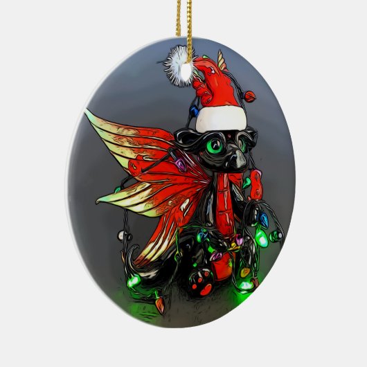 Weihnachtslichtdrache Ornament (Rechts)