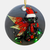 Weihnachtslichtdrache Ornament (Vorne)