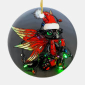 Weihnachtslichtdrache Ornament (Hinten)