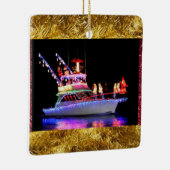 Weihnachtslichter auf einer keramikornament (Rechts)