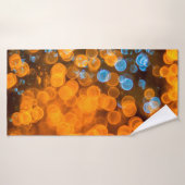 Weihnachtslichter Badehandtuch (Badehandtuch)