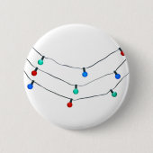 Weihnachtslichter Button (Vorderseite)