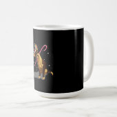 Weihnachtslichter Chihuahua Kaffeetasse (VorderseiteRechts)