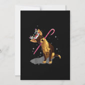 Weihnachtslichter Chihuahua Magneteinladung (Vorderseite)