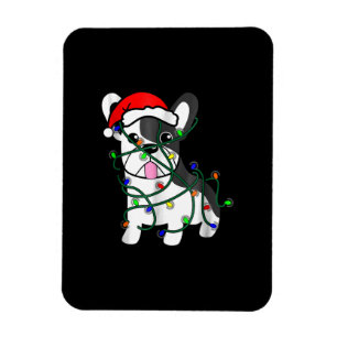 weihnachtslichter dekoration lustiger französische magnet