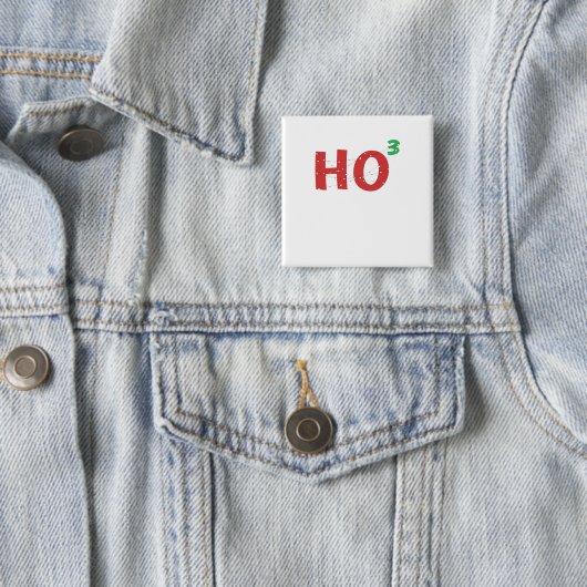 Weihnachtslichter des Weihnachtsmathe-Nerd-HOHOHO Button (Beispiel)