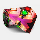 Weihnachtslichter-Feier fancy Spaß Krawatte (Gerollt)