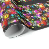 Weihnachtslichter Geschenkpapier (Rolleneckpunkt)