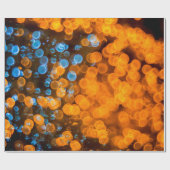 Weihnachtslichter Geschenkpapier (Flach)