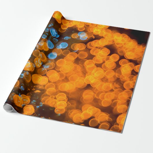 Weihnachtslichter Geschenkpapier (Ungerollt)