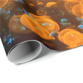 Weihnachtslichter Geschenkpapier (Rolleneckpunkt)