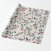 Weihnachtslichter Geschenkpapier (Ungerollt)