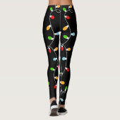 Weihnachtslichter Leggings (Rückseite)