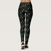 Weihnachtslichter Leggings #HolidayZ (Rückseite)