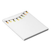 Weihnachtslichter Rainbow Notizblock (angewinkelt)