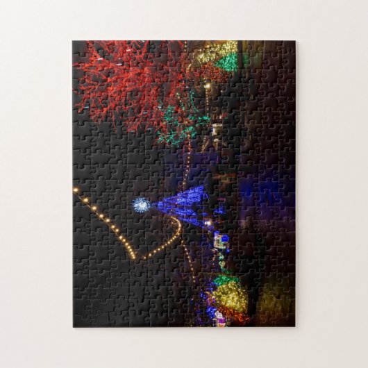 Weihnachtslichter reichlich puzzle (Vertikal)