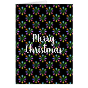 Weihnachtslichter Schneeflocke