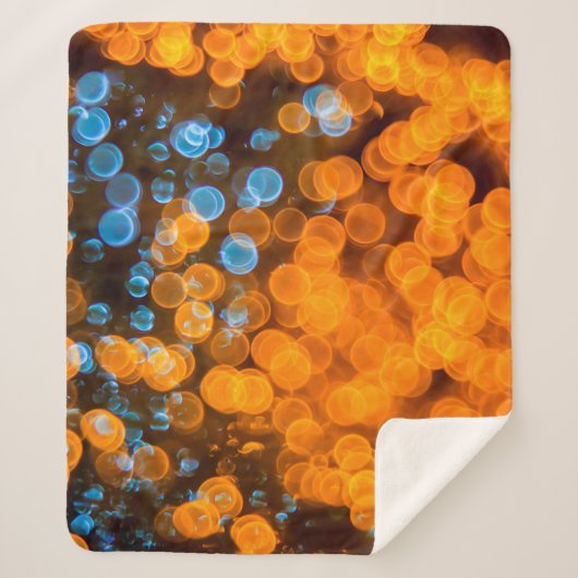 Weihnachtslichter Sherpadecke (Vorderseite)