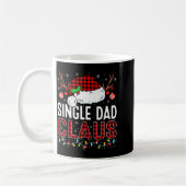 Weihnachtslichter Single-Dad-Claus-Familie passend Kaffeetasse (Links)