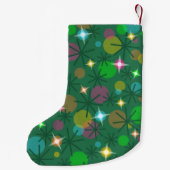 Weihnachtslichter Strumpf doppelseitig Kleiner Weihnachtsstrumpf (Rückseite)