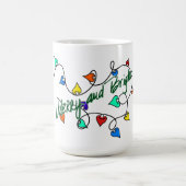 Weihnachtslichter-Tasse Kaffeetasse (Mittel)