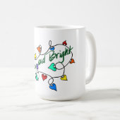 Weihnachtslichter-Tasse Kaffeetasse (VorderseiteRechts)
