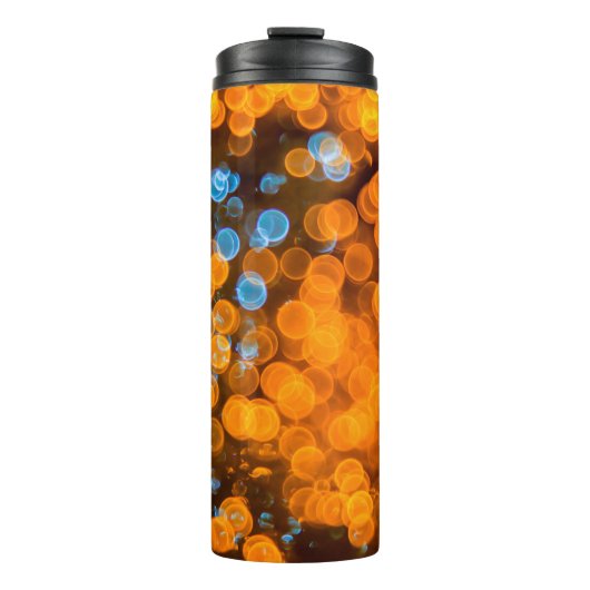 Weihnachtslichter Thermosbecher (Vorderseite)