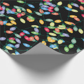 Weihnachtslichter verwirrt geschenkpapier (Ecke)