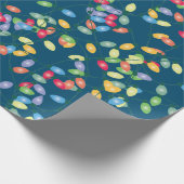 Weihnachtslichter verwirrt geschenkpapier (Ecke)