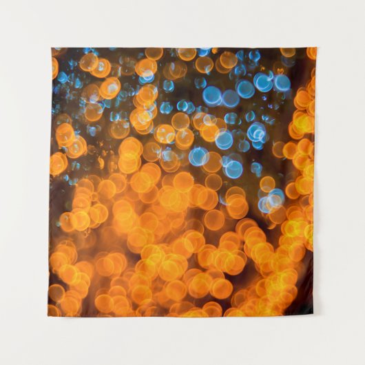 Weihnachtslichter Wandteppich (Vorderseite (Horizontal))