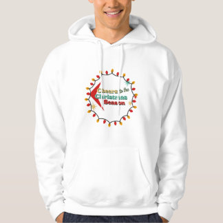 Weihnachtslichterkranz – Prost auf die Saison Hoodie
